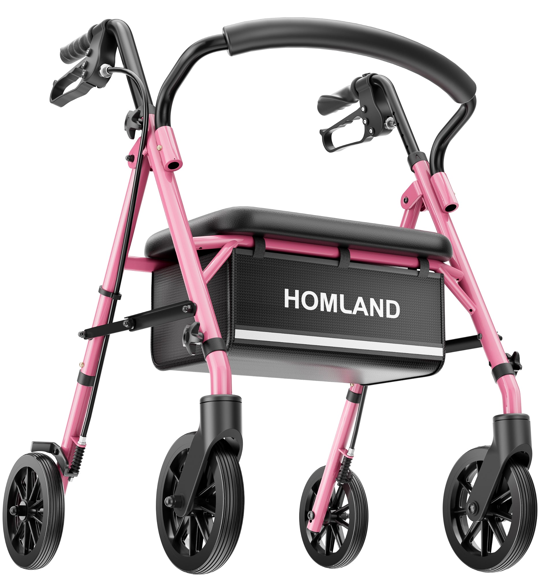 R16 Lightweight & Foldable Rollator Walkers for Seniors