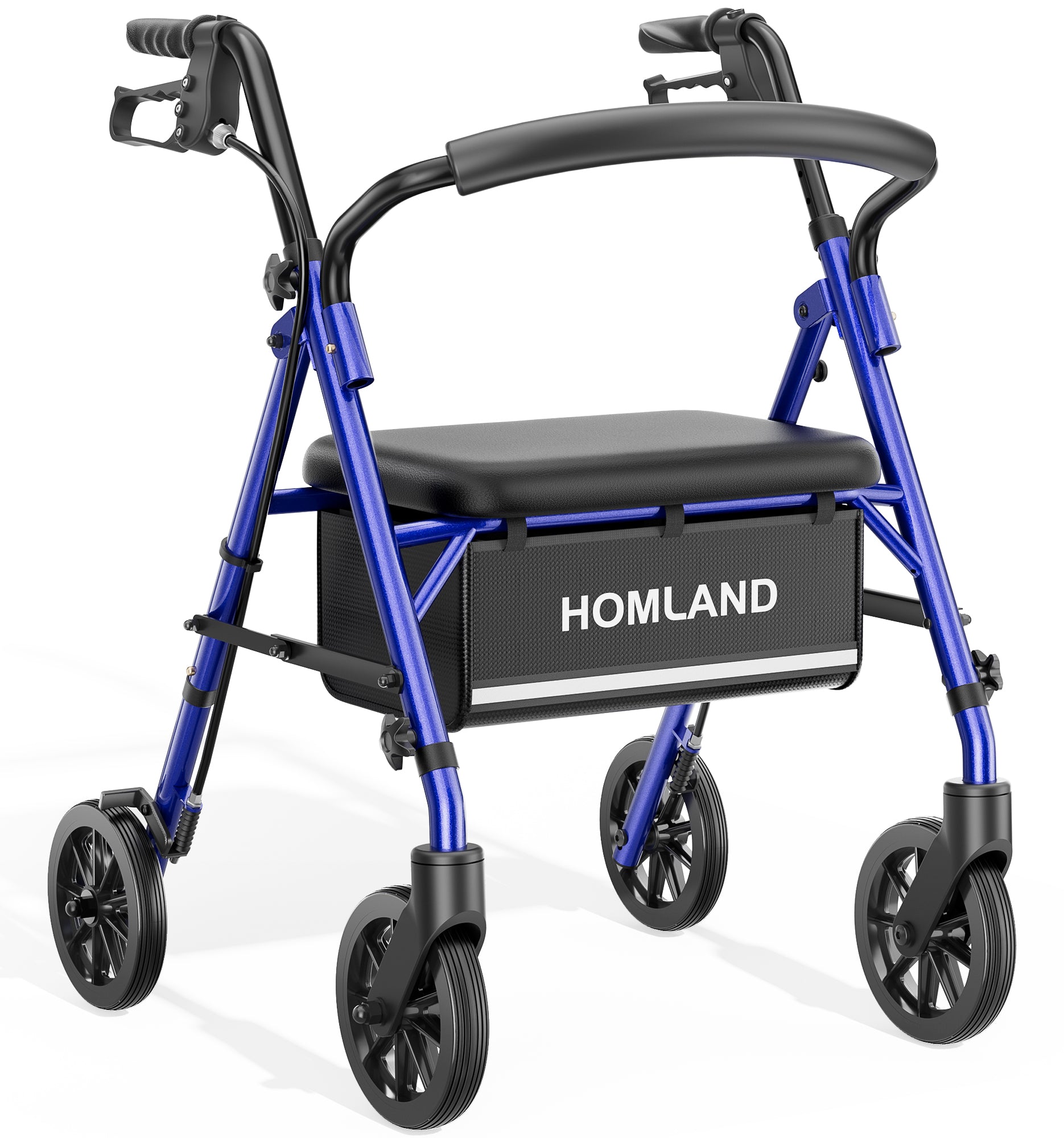 R16 Lightweight & Foldable Rollator Walkers for Seniors