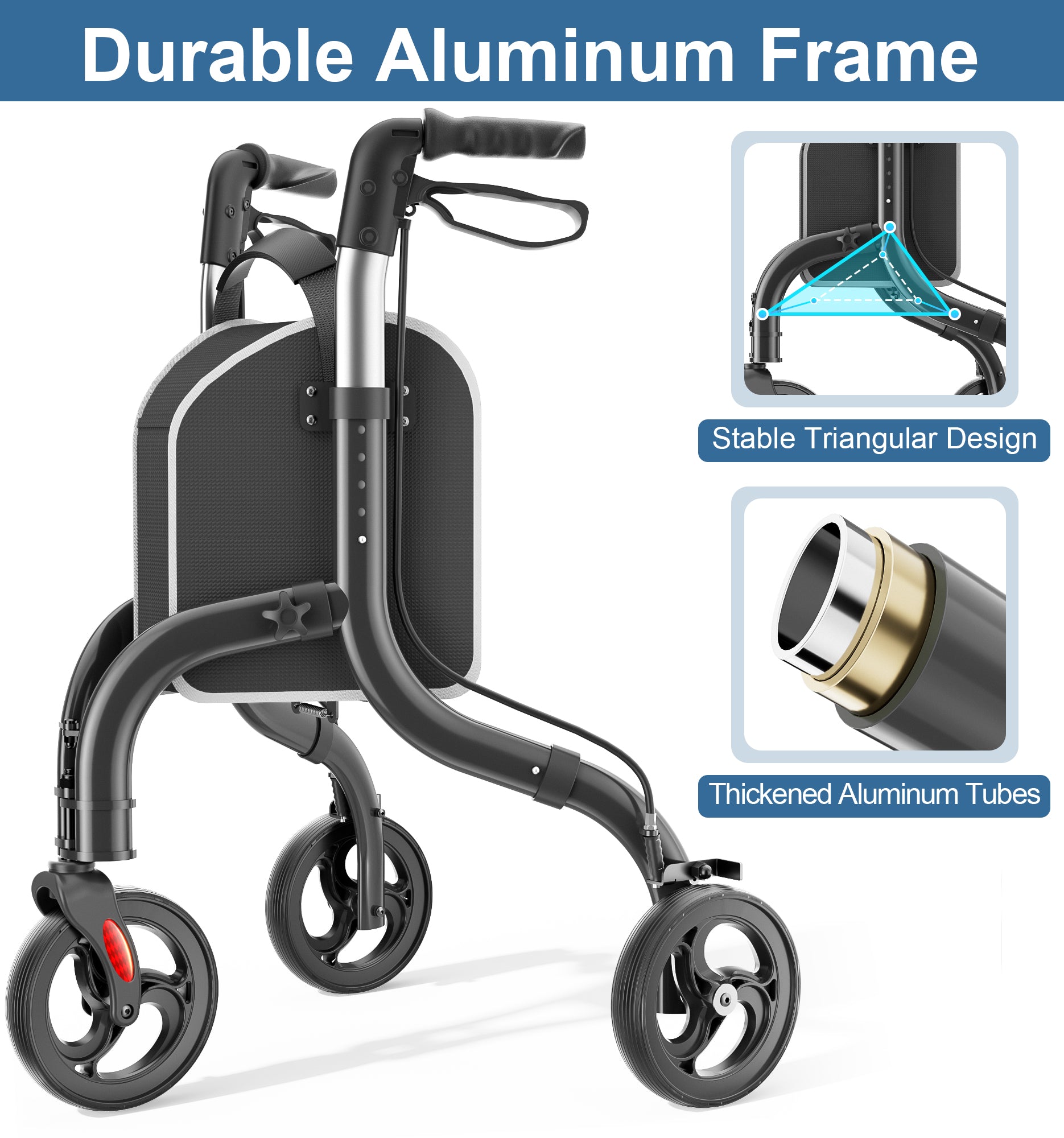 R4 3 Wheel Walkers for Seniors