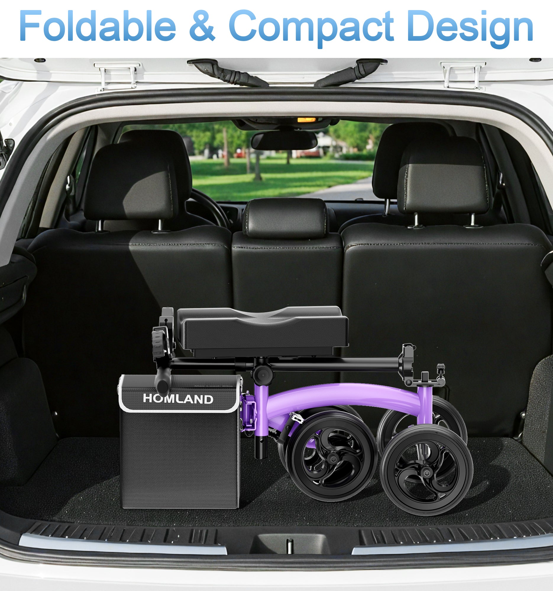 R17 Knee Scooter for Foot Injuries Ankle Surgery