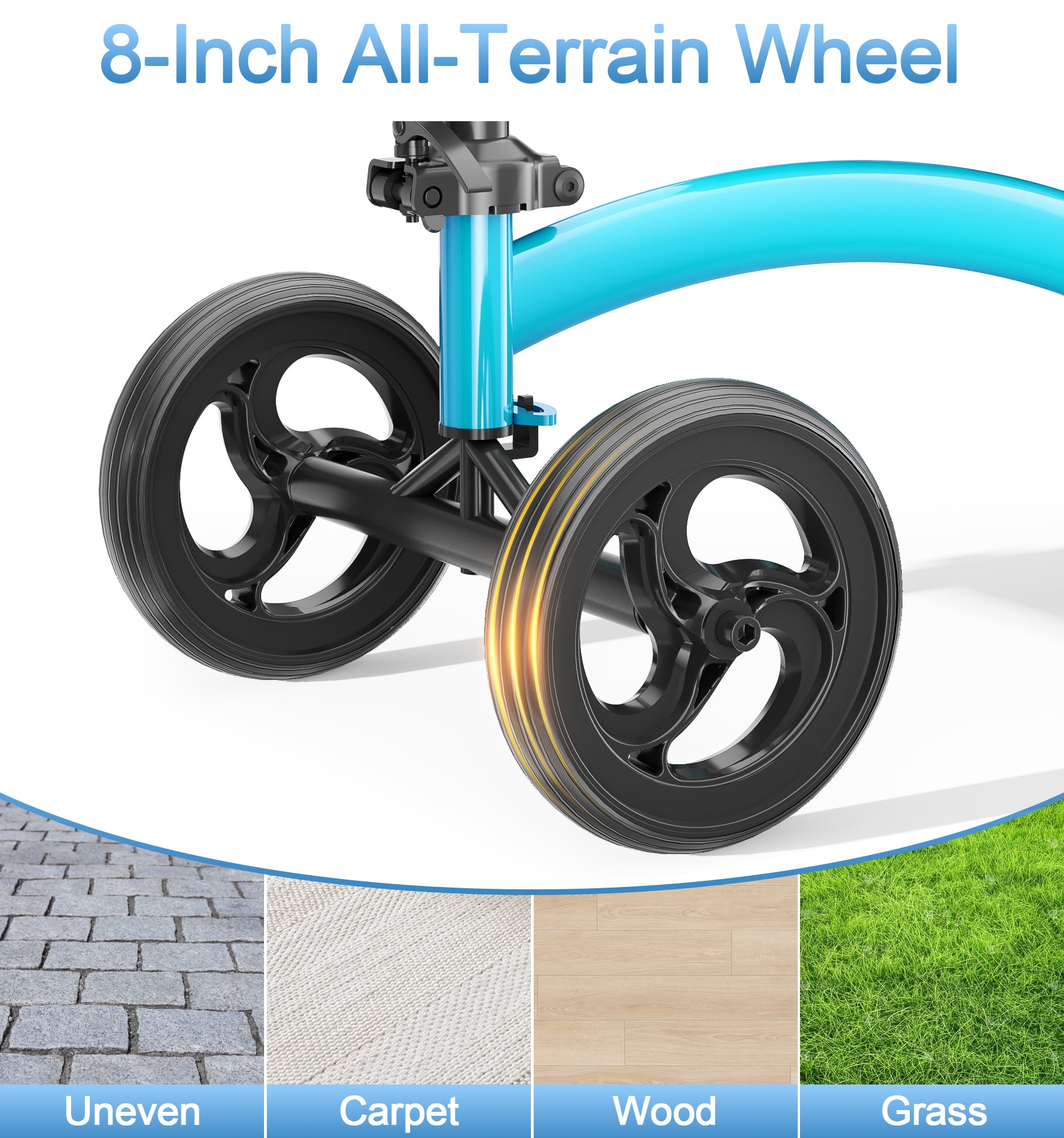 R17 Knee Scooter for Foot Injuries Ankle Surgery