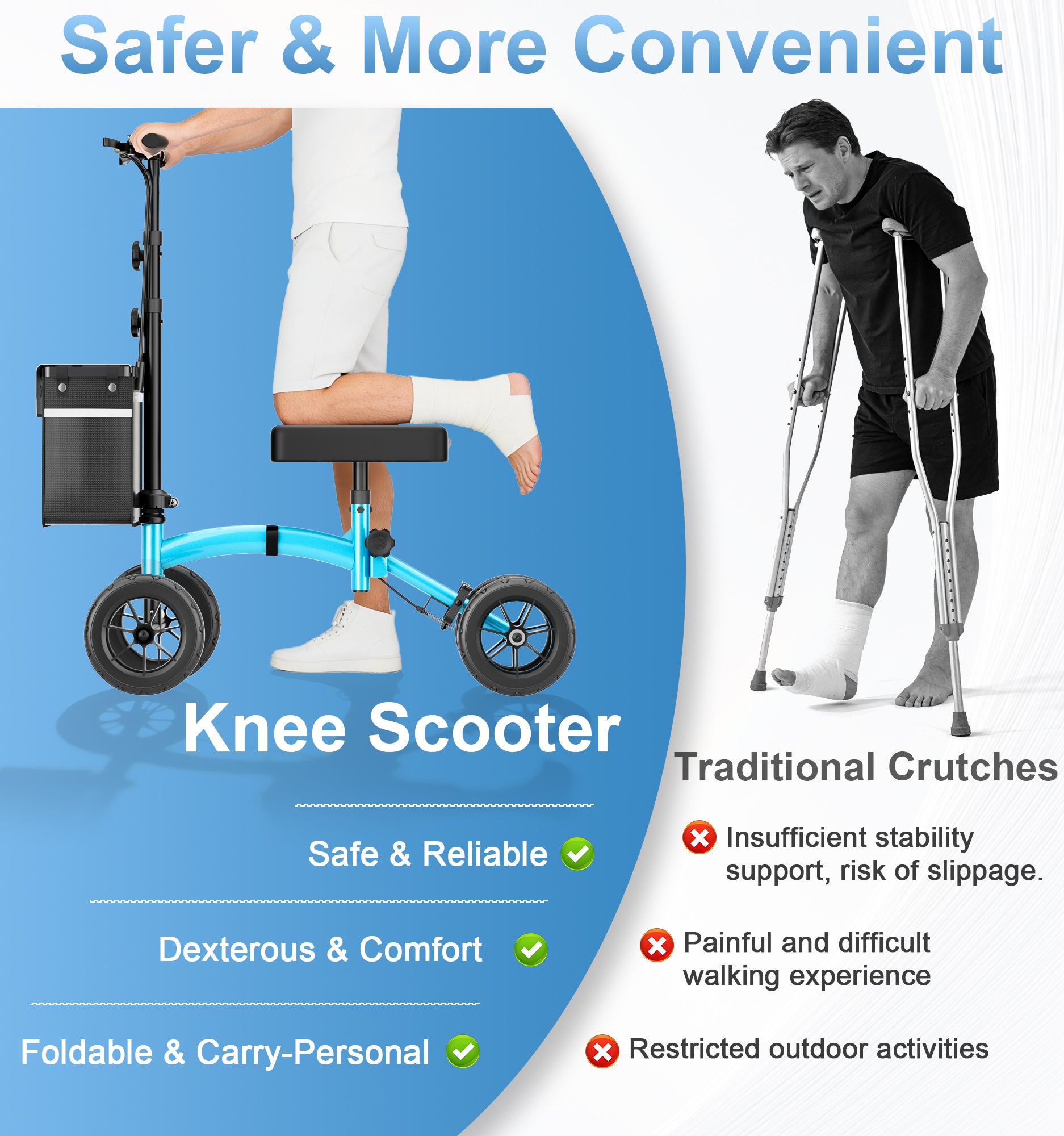 R18 Classic Knee Scooter