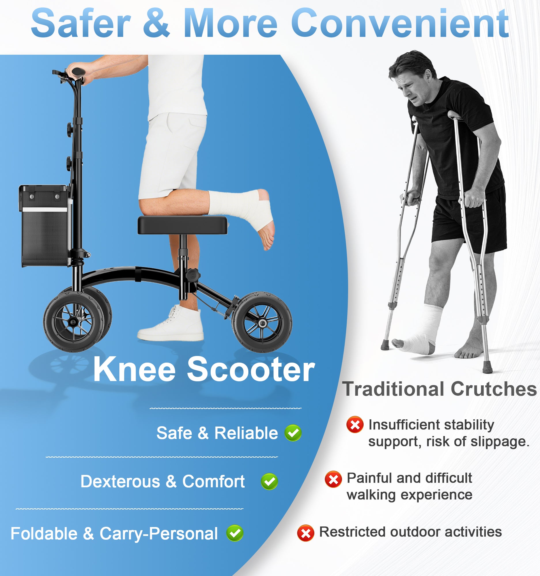 R18 Classic Knee Scooter