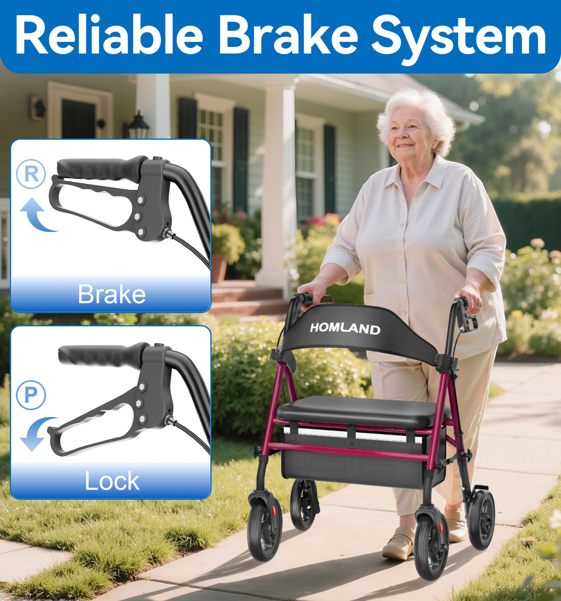 R15 Bariatric Walkers for Seniors