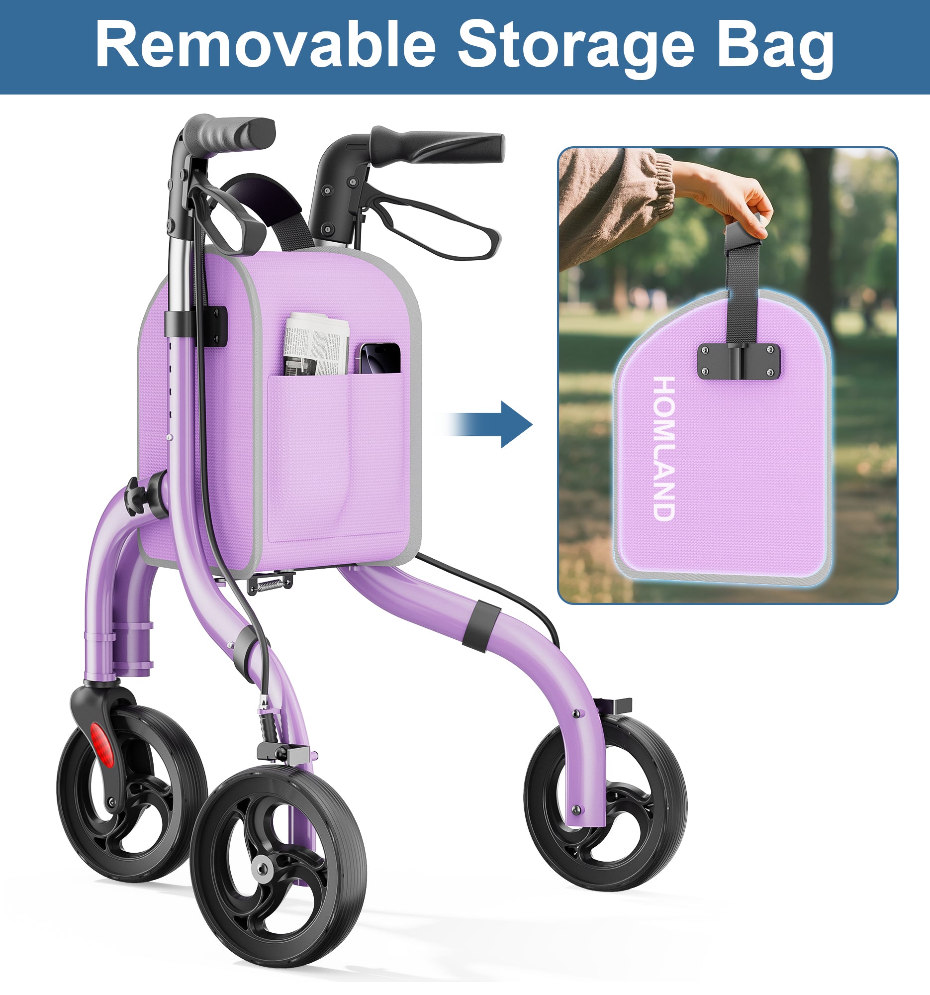 R4 3 Wheel Walkers for Seniors