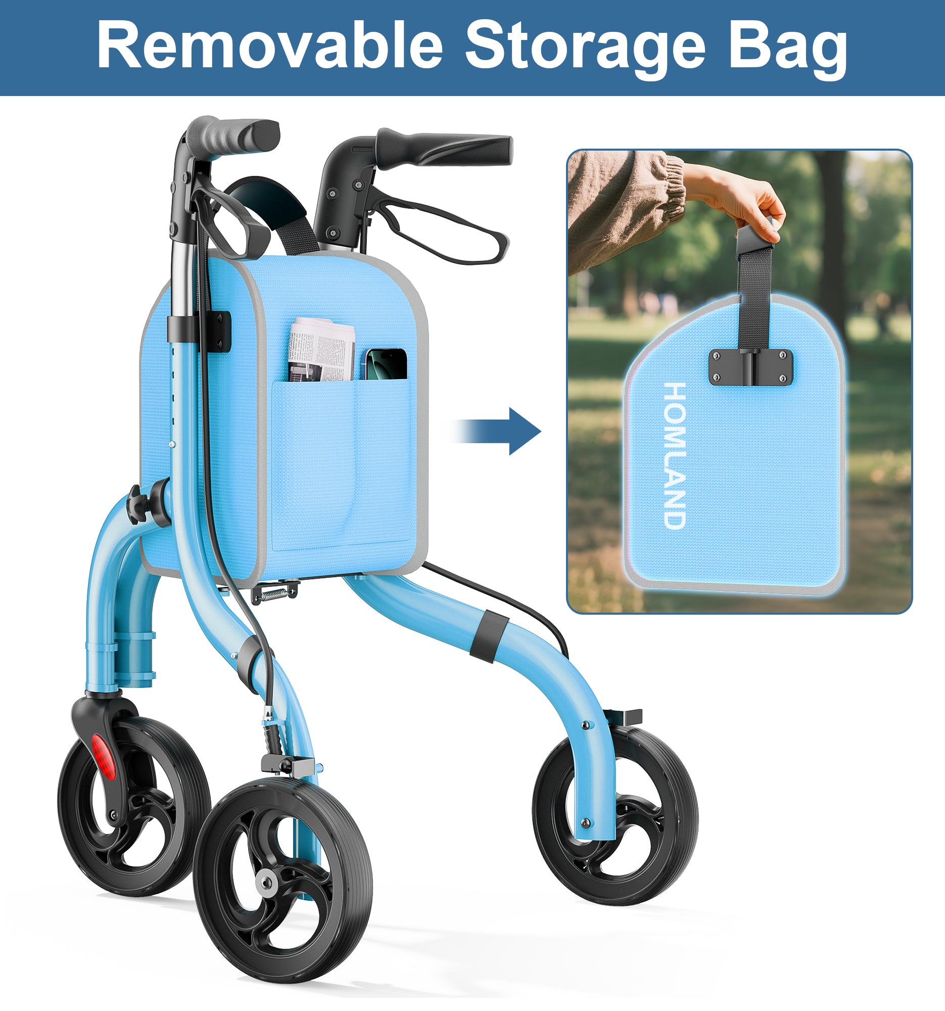 R4 3 Wheel Walkers for Seniors