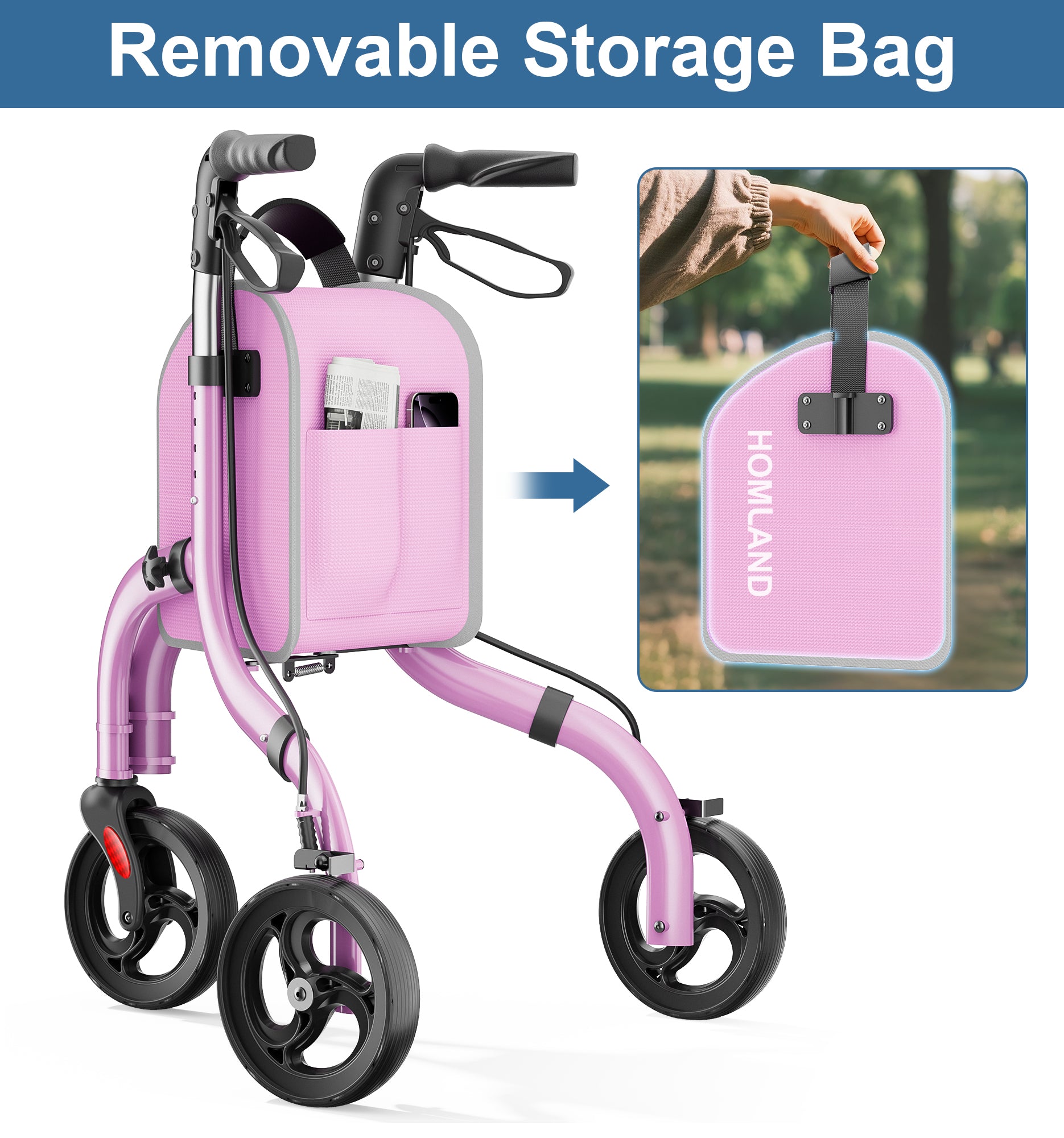 R4 3 Wheel Walkers for Seniors