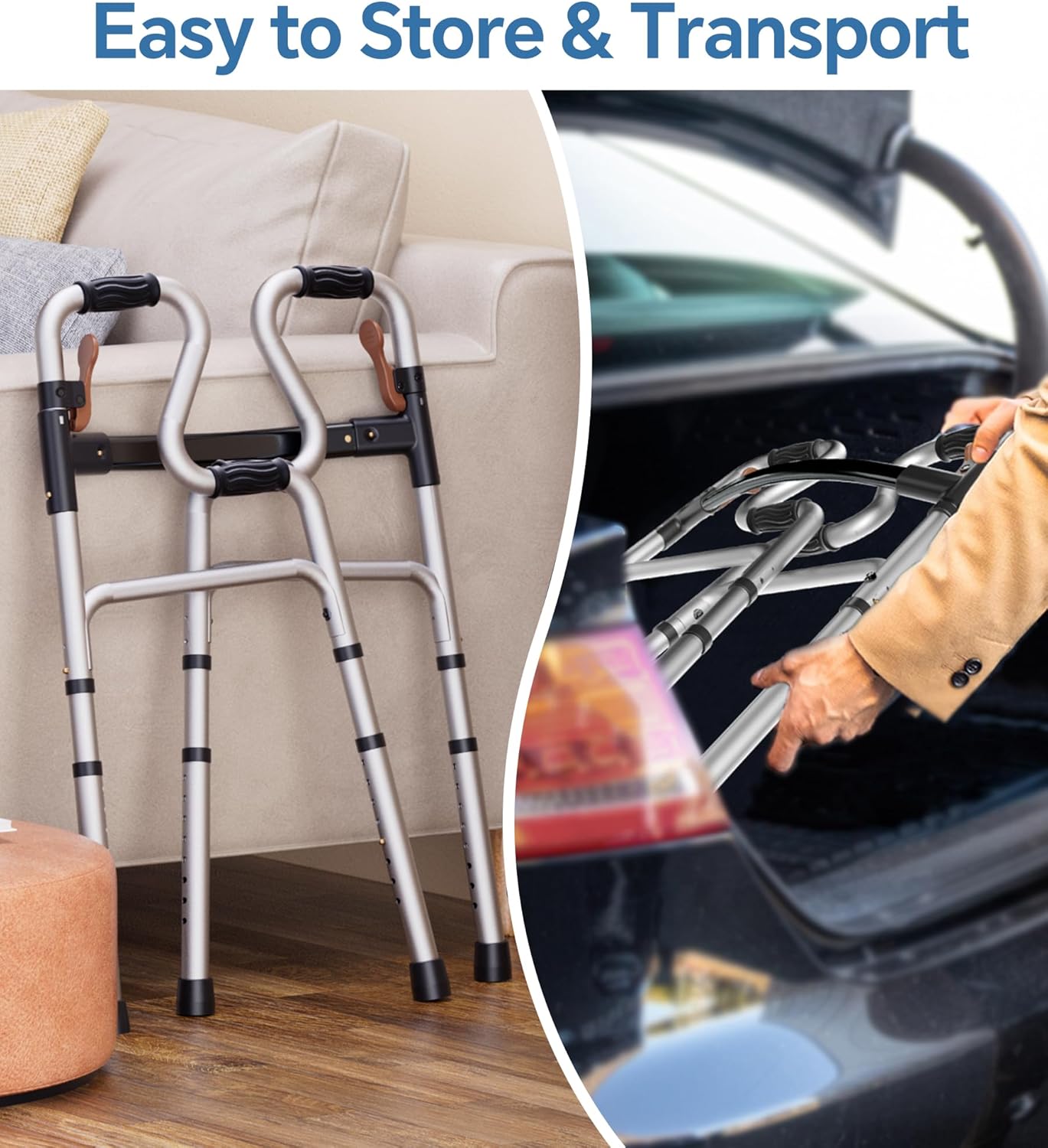 W2 Folding Walkers for Seniors