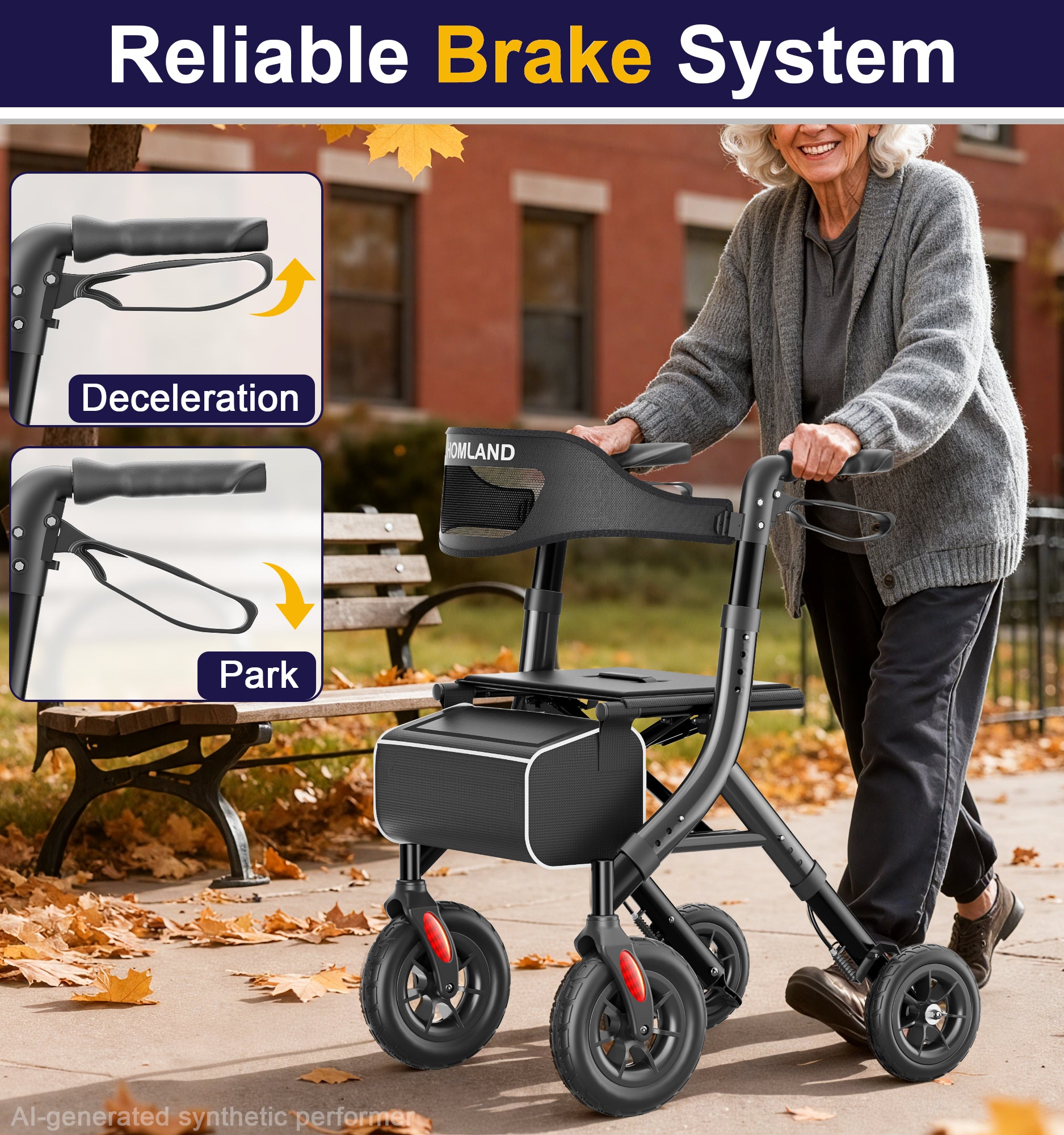 R5S Lightweight Ultimate Rollator