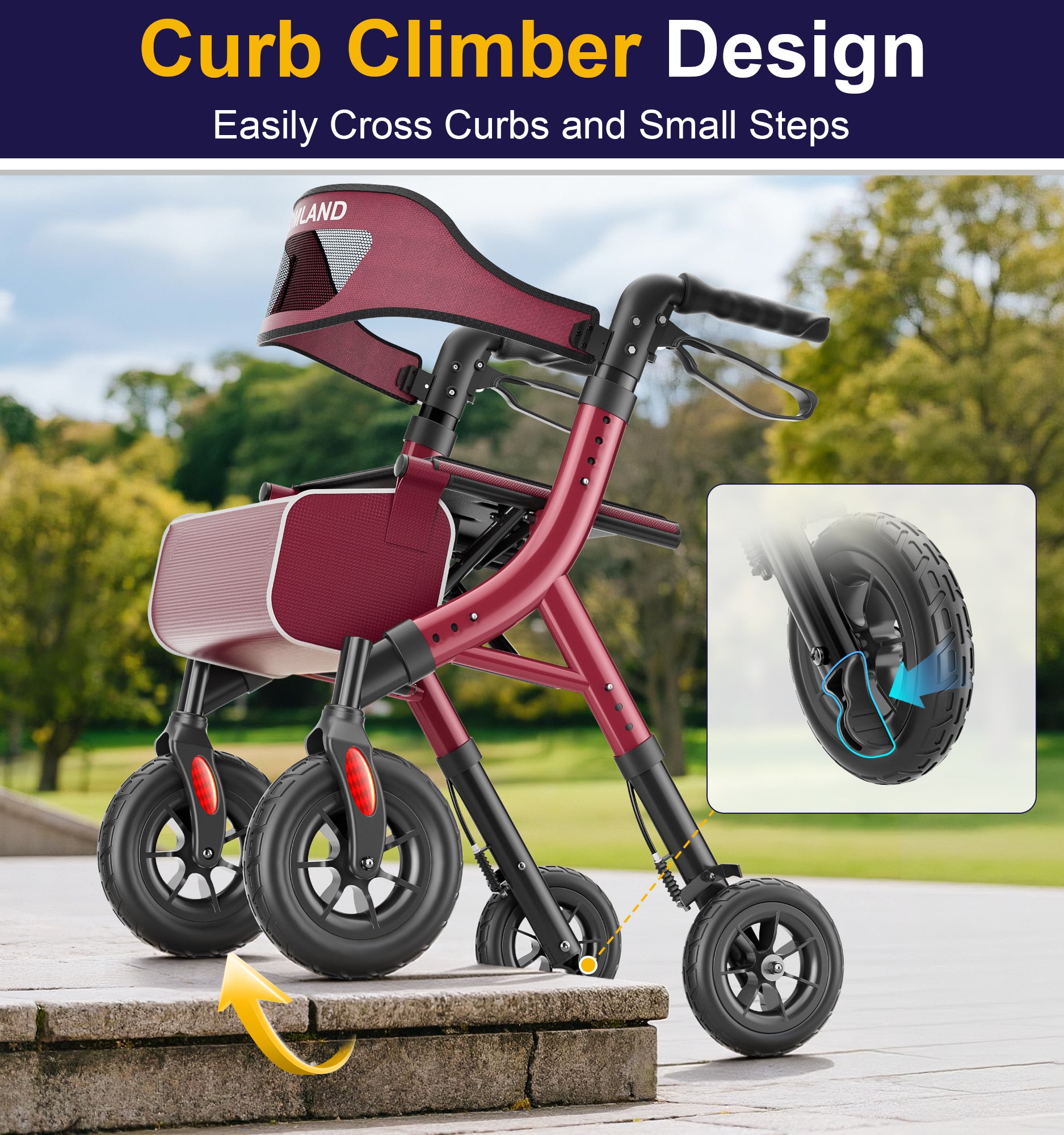 R5S Lightweight Ultimate Rollator