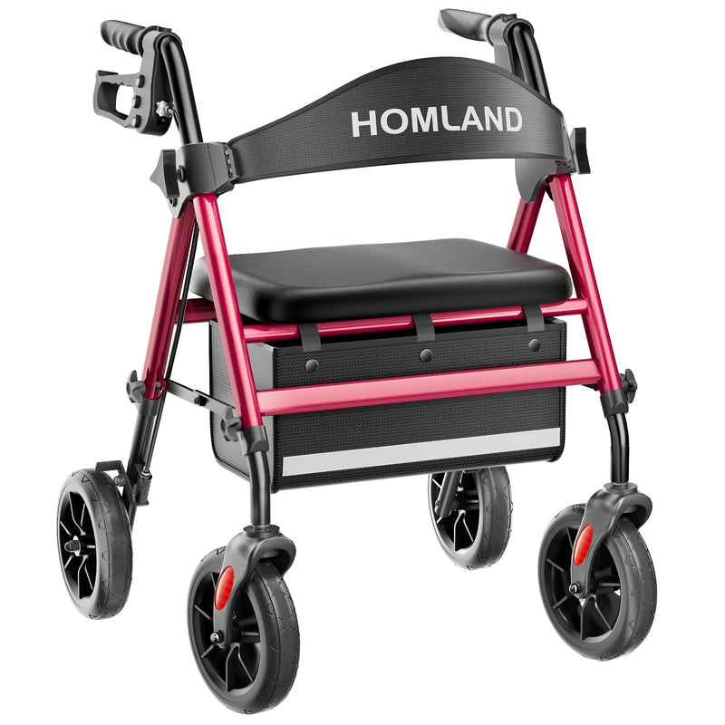 R11 Rollator Walkers for Seniors with Seat