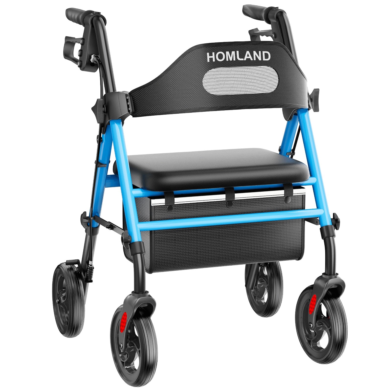 R2 Foldable Rollator Walkers with Seat for Seniors