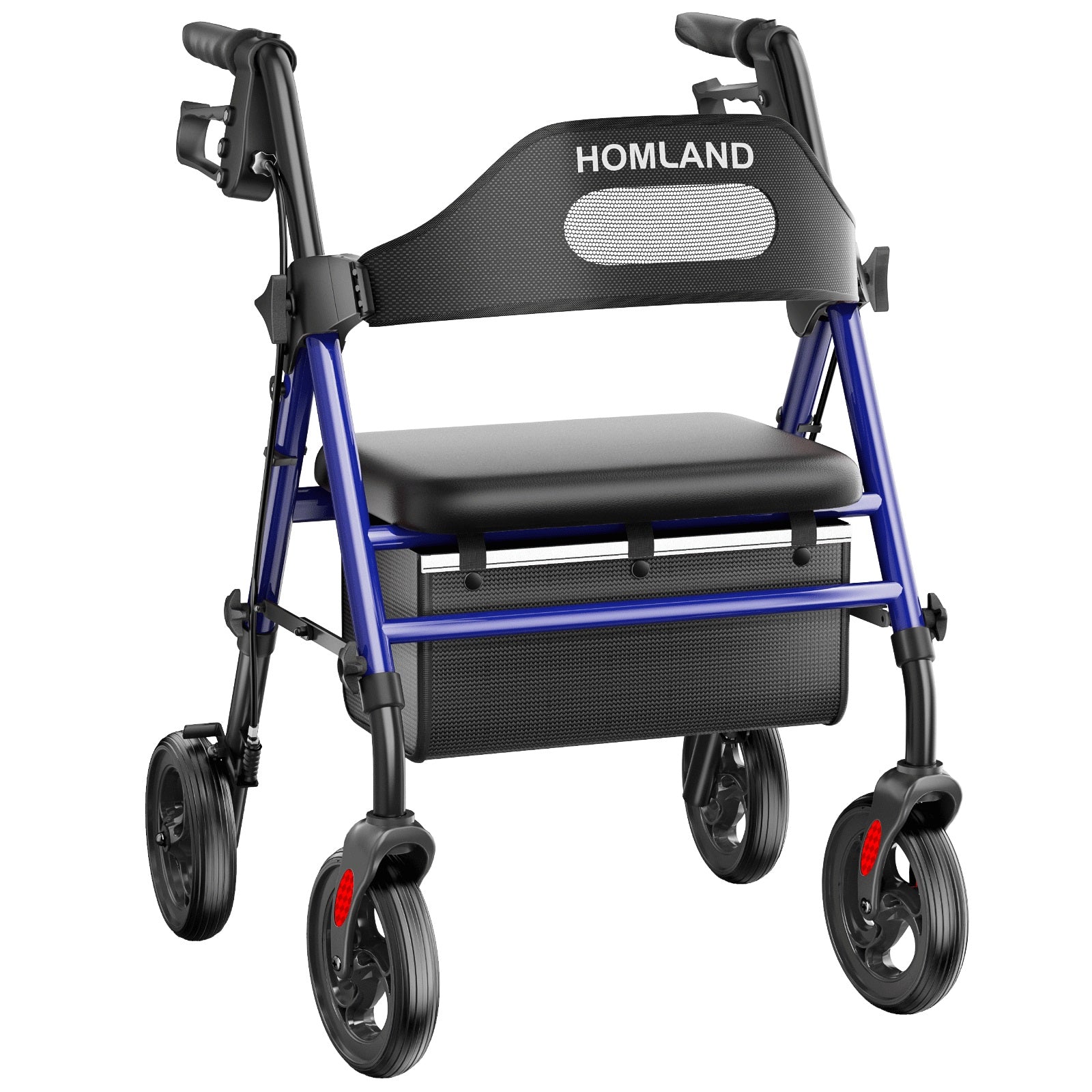 R2 Foldable Rollator Walkers with Seat for Seniors