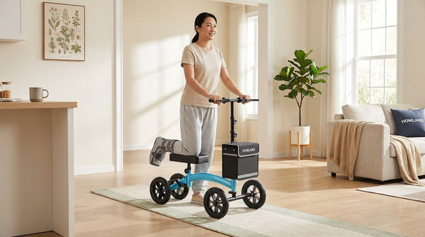 Using a Knee Scooter for a Broken Foot: What to Expect and How to Adjust