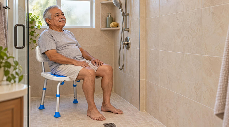 Shower Chairs with Backs: When You Need the Extra Support