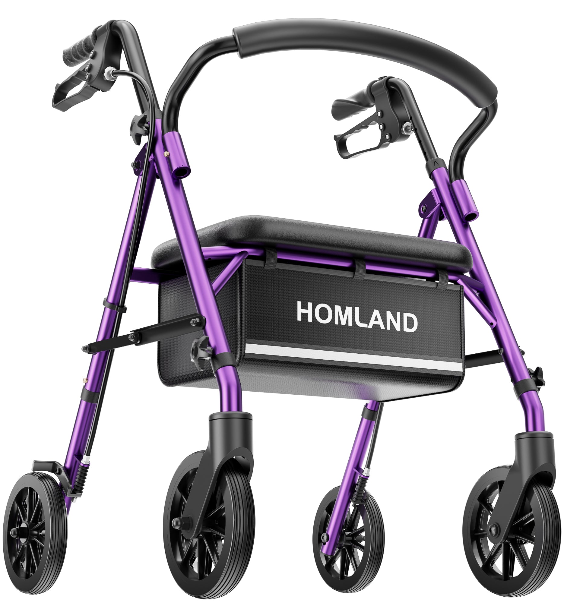 R16 Lightweight & Foldable Rollator Walkers for Seniors