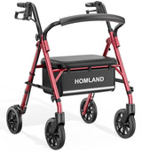 R16 Lightweight & Foldable Rollator Walkers for Seniors