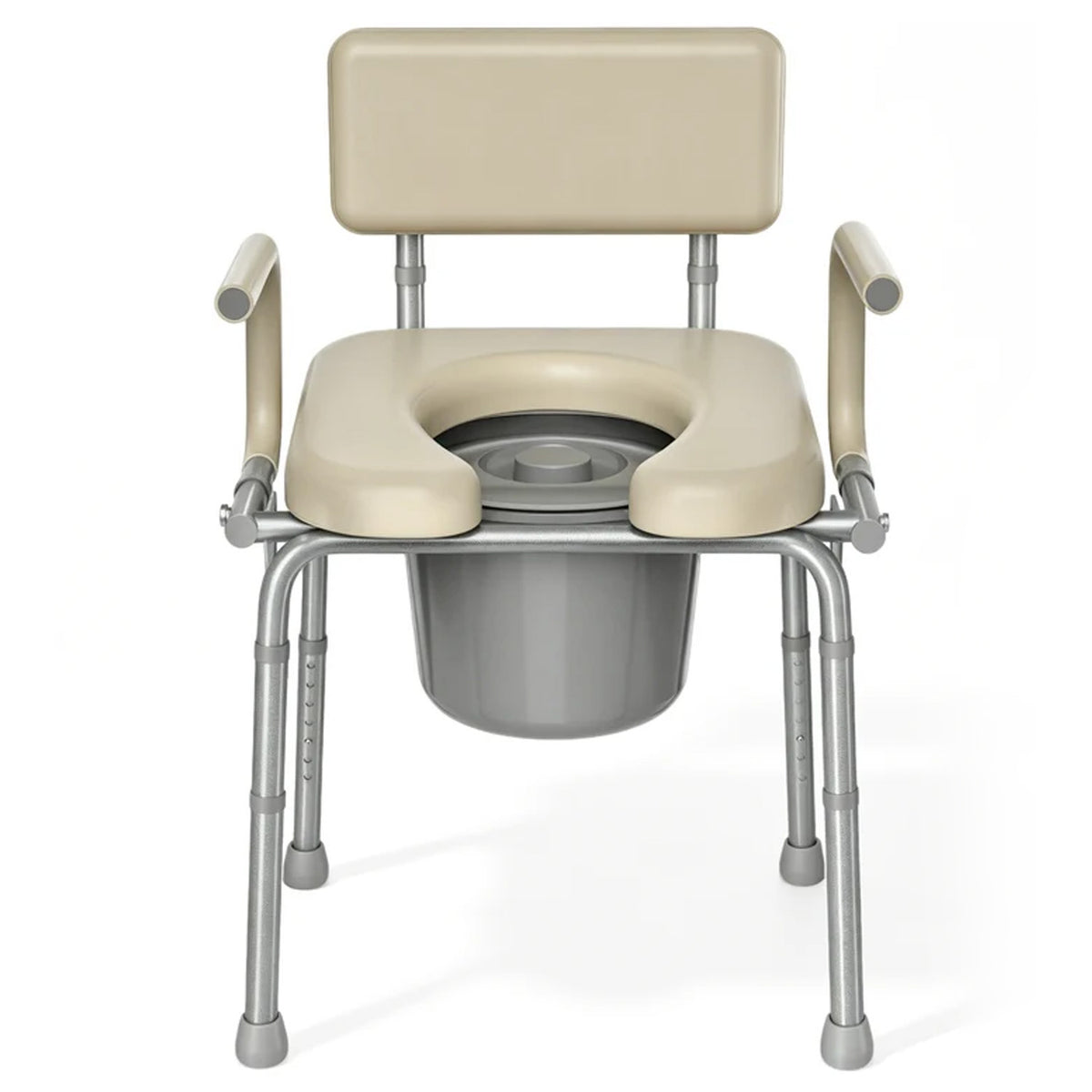 C12 Upgrade Drop Armrest Bedside Commode