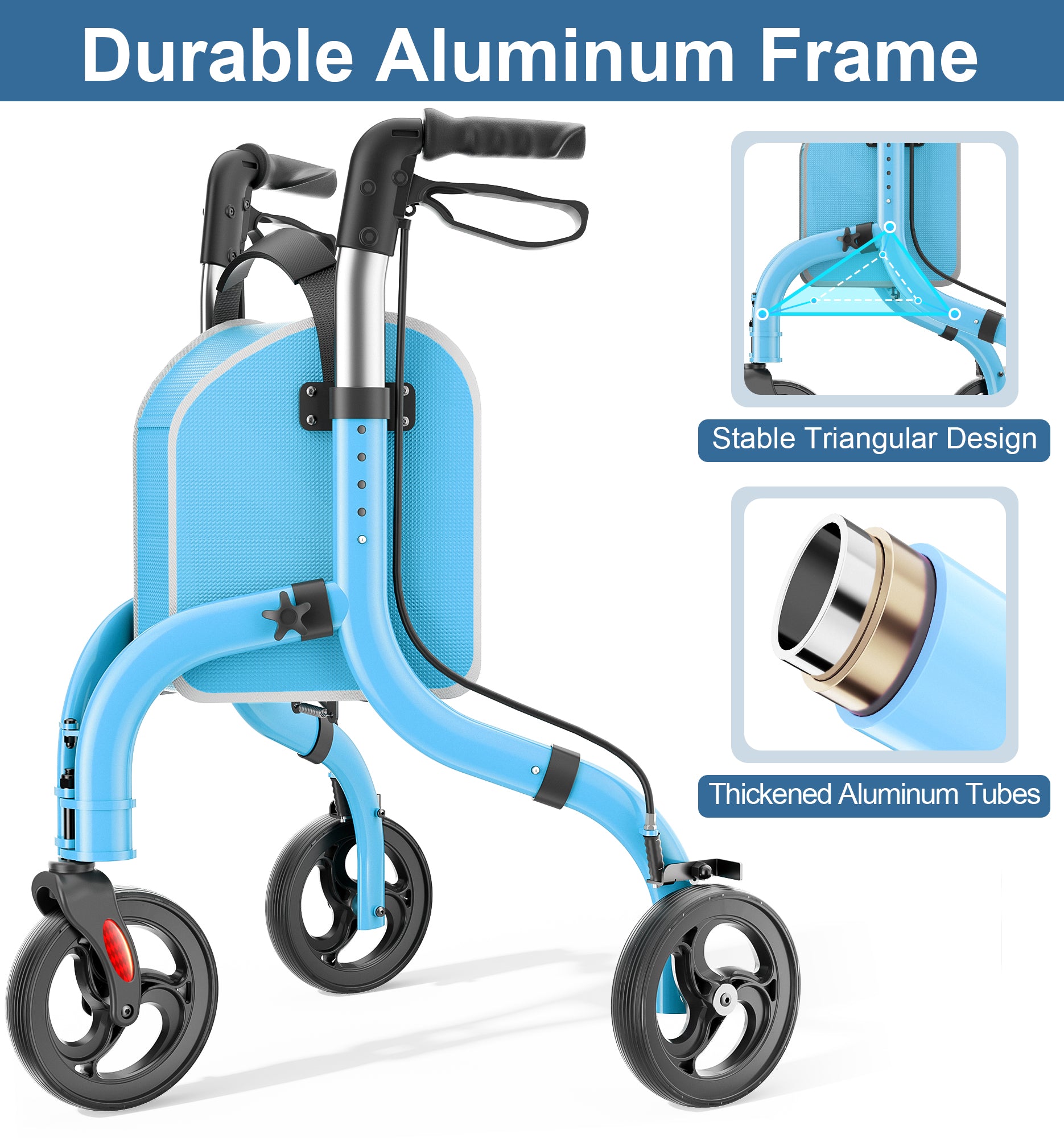 R4 3 Wheel Walkers for Seniors