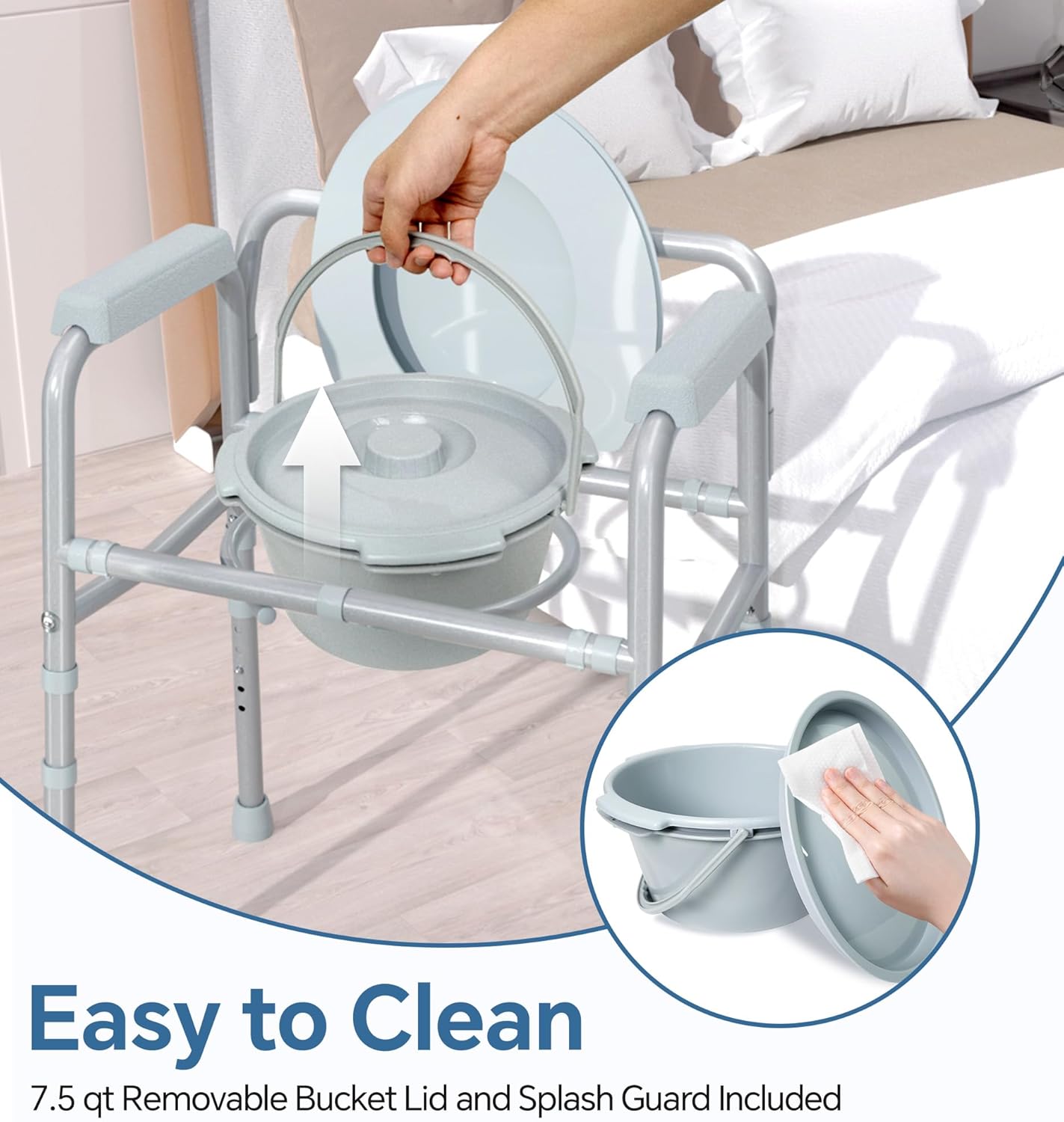 C7  3-in-1 Bedside Commode