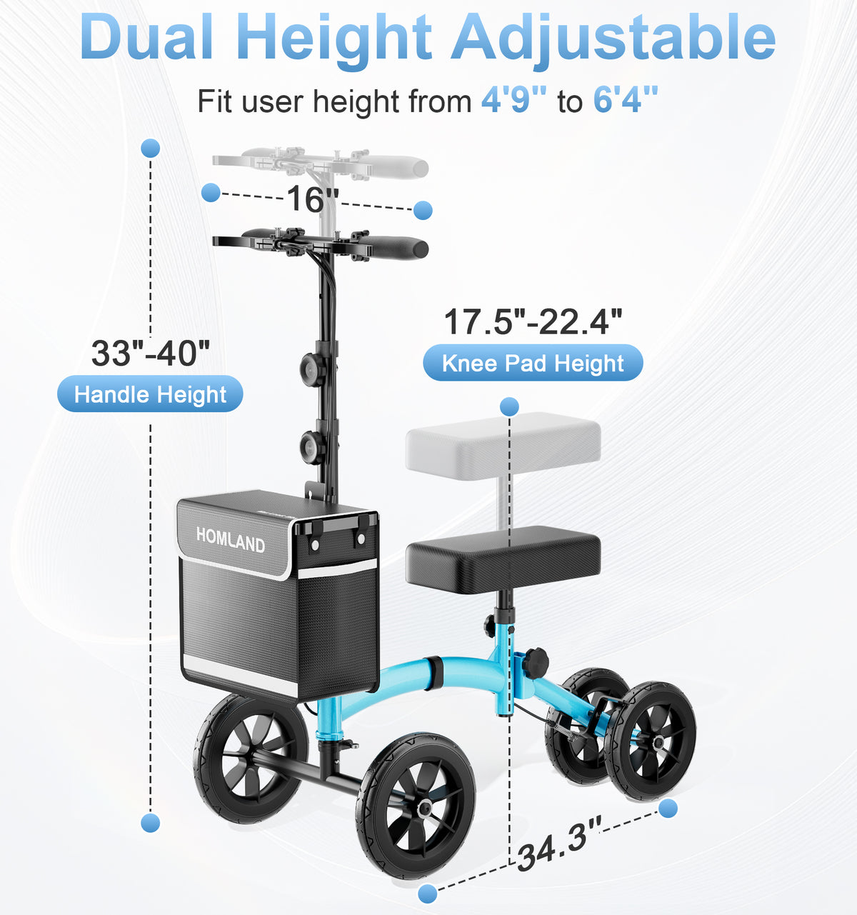 R18 Classic Knee Scooter