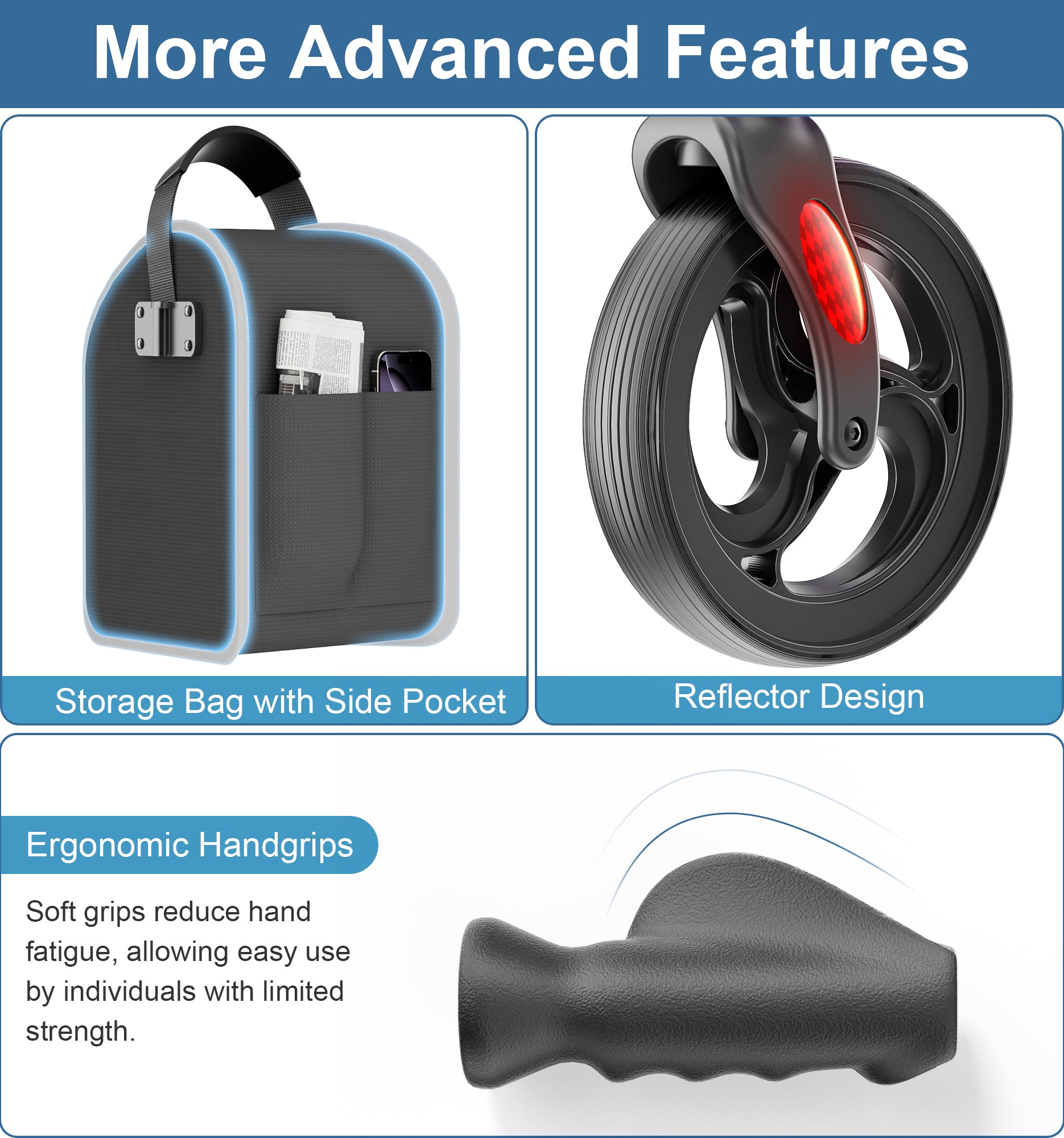 R4 3 Wheel Walkers for Seniors