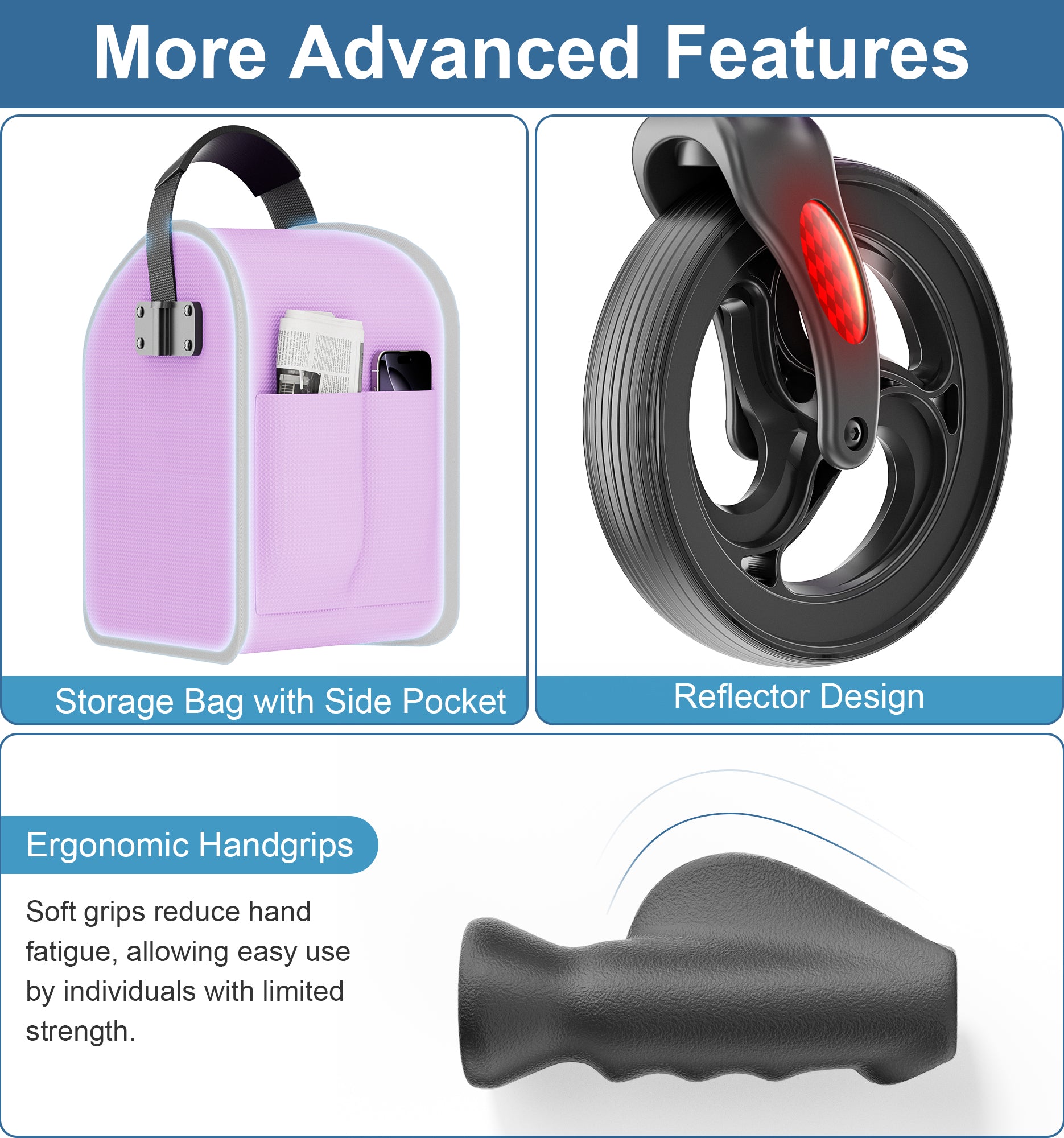 R4 3 Wheel Walkers for Seniors