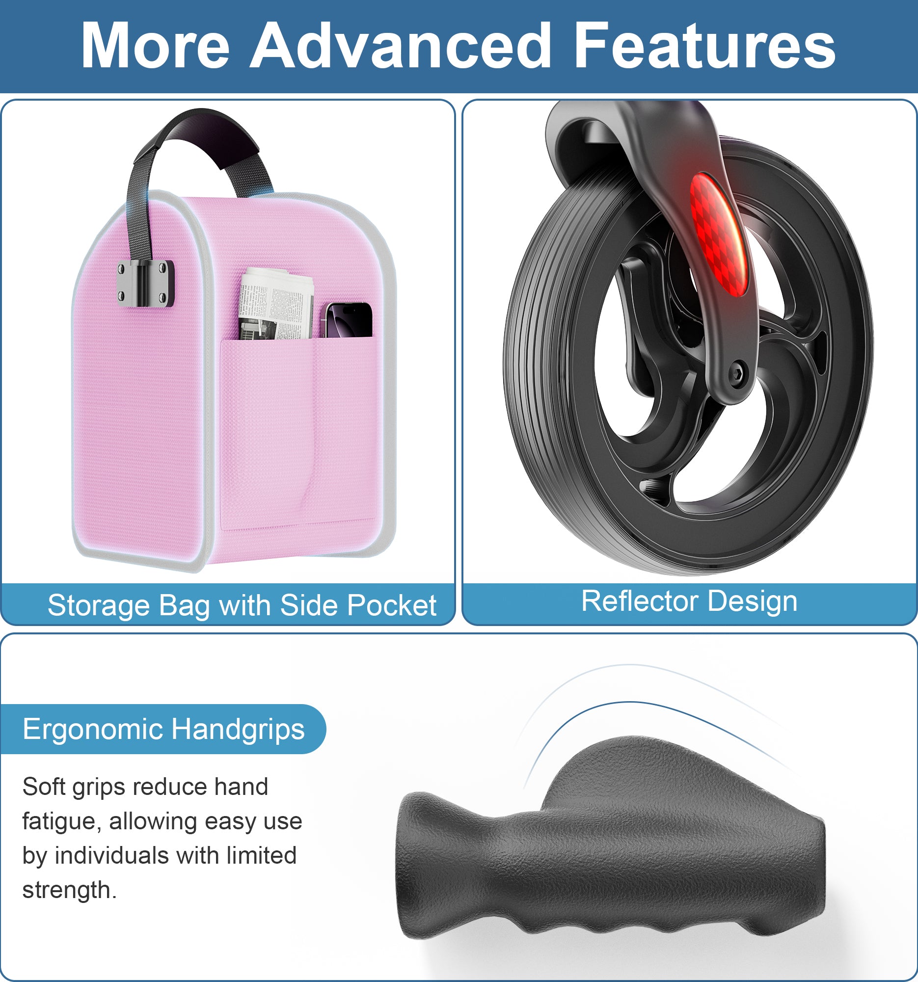 R4 3 Wheel Walkers for Seniors