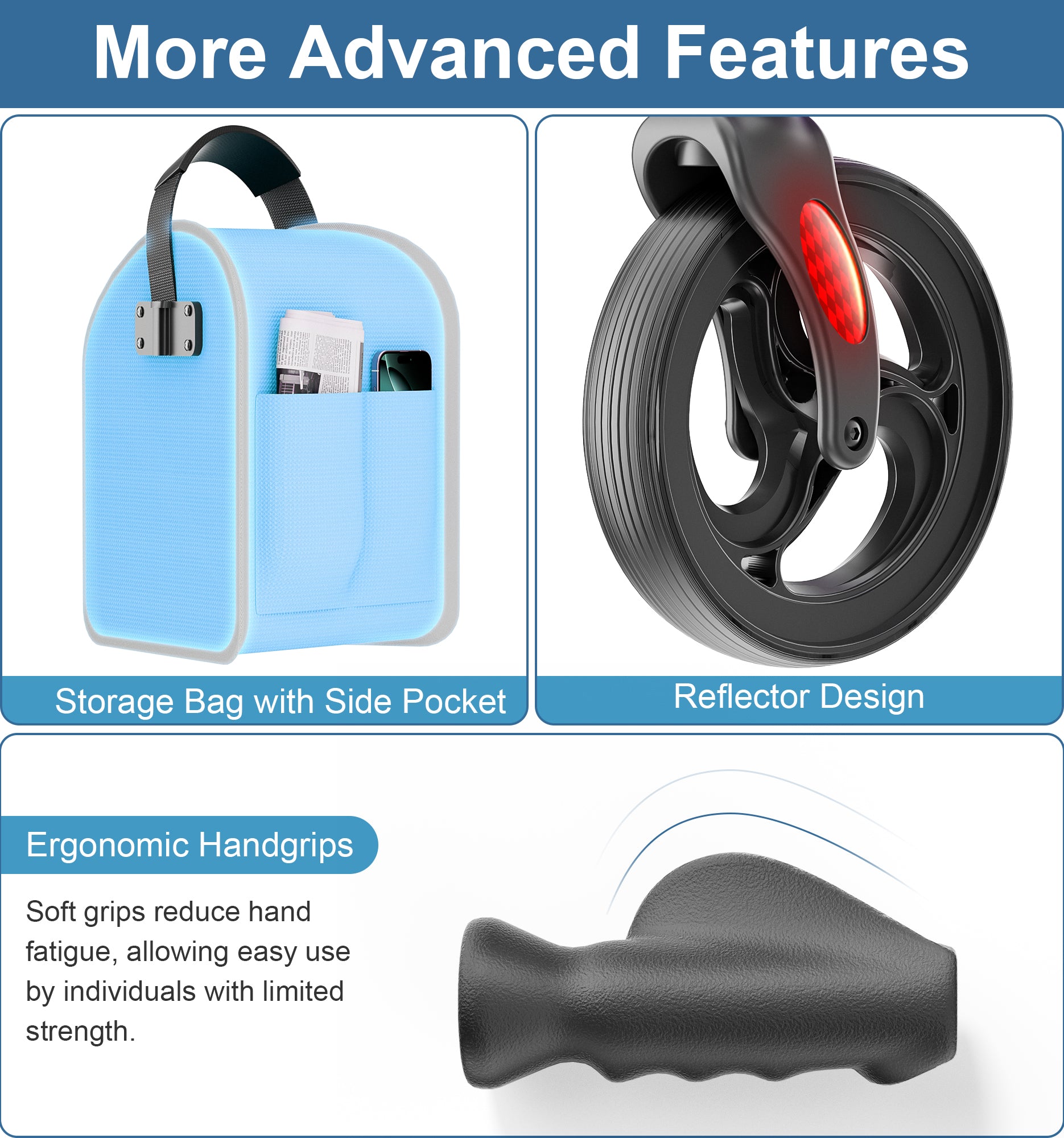 R4 3 Wheel Walkers for Seniors