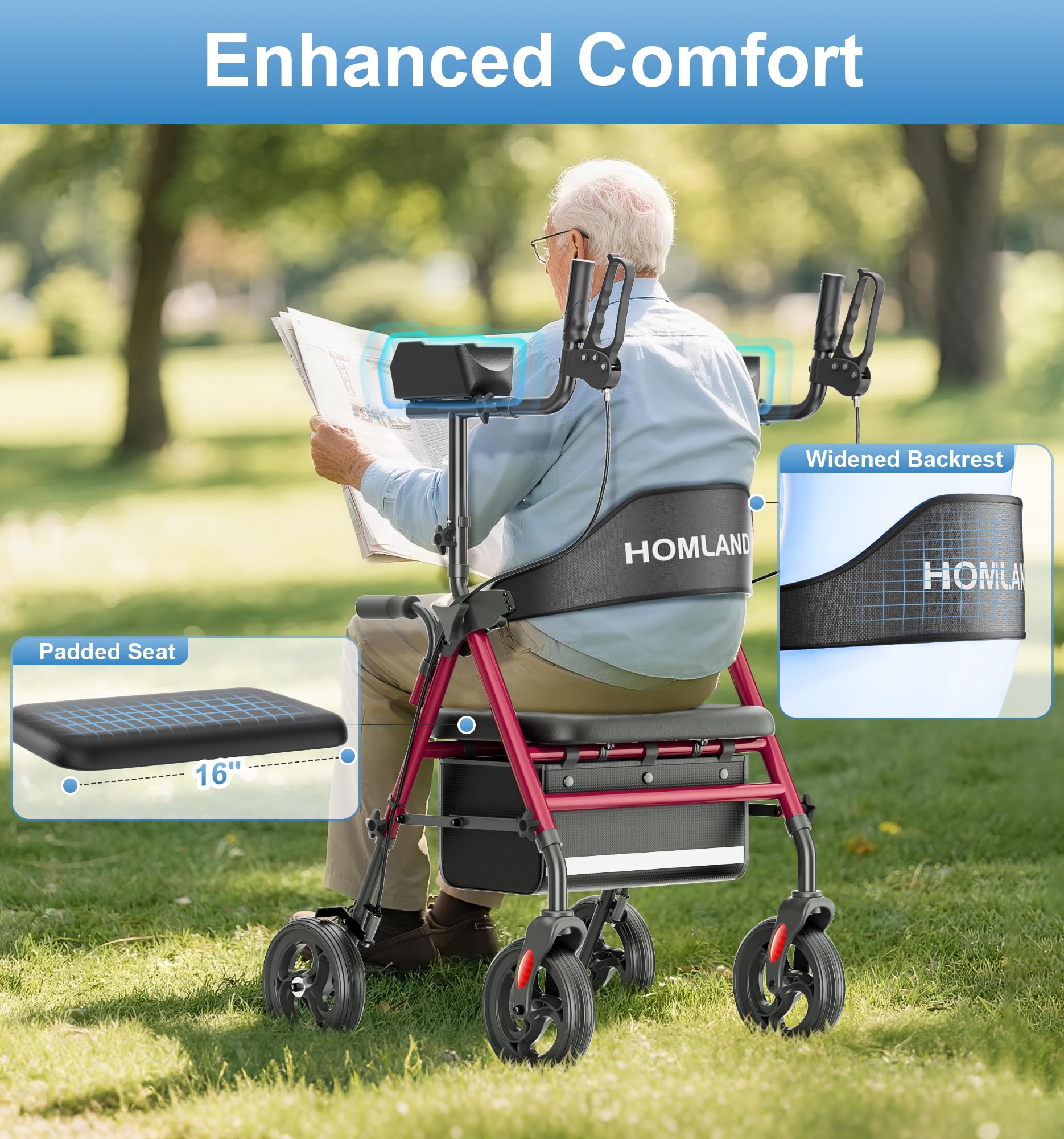 R6  Upright Walkers for Seniors