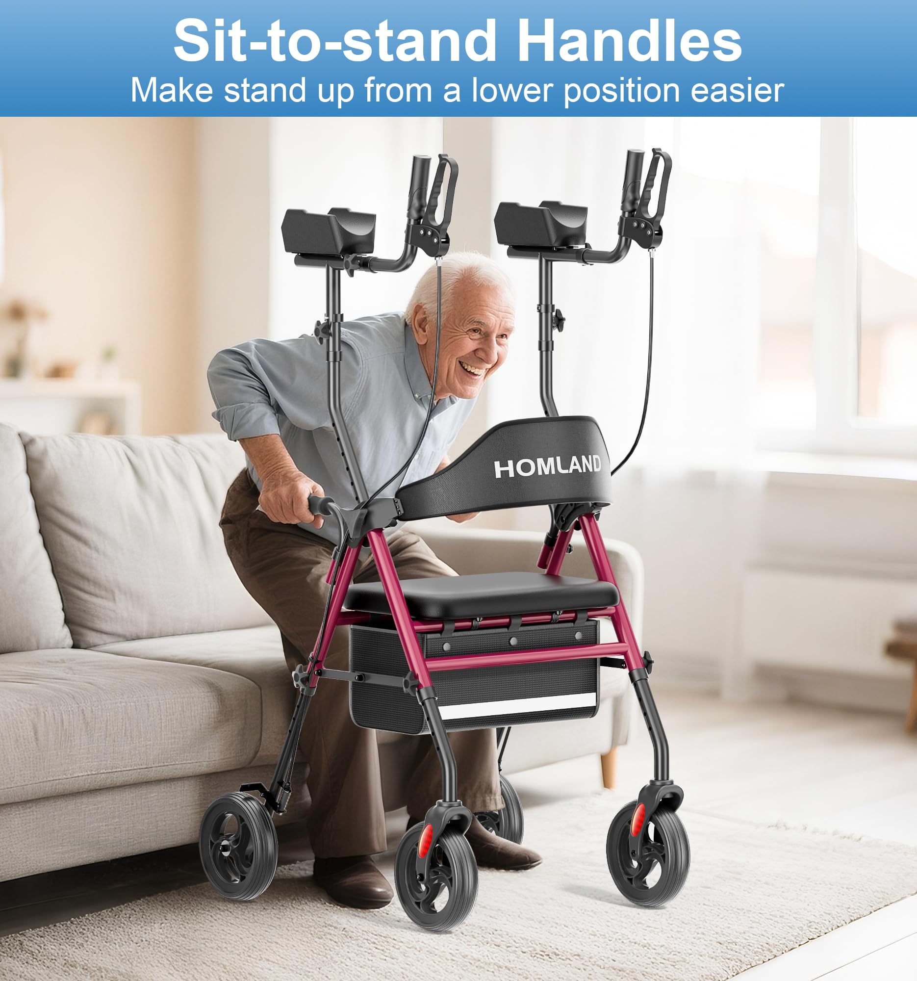R6  Upright Walkers for Seniors