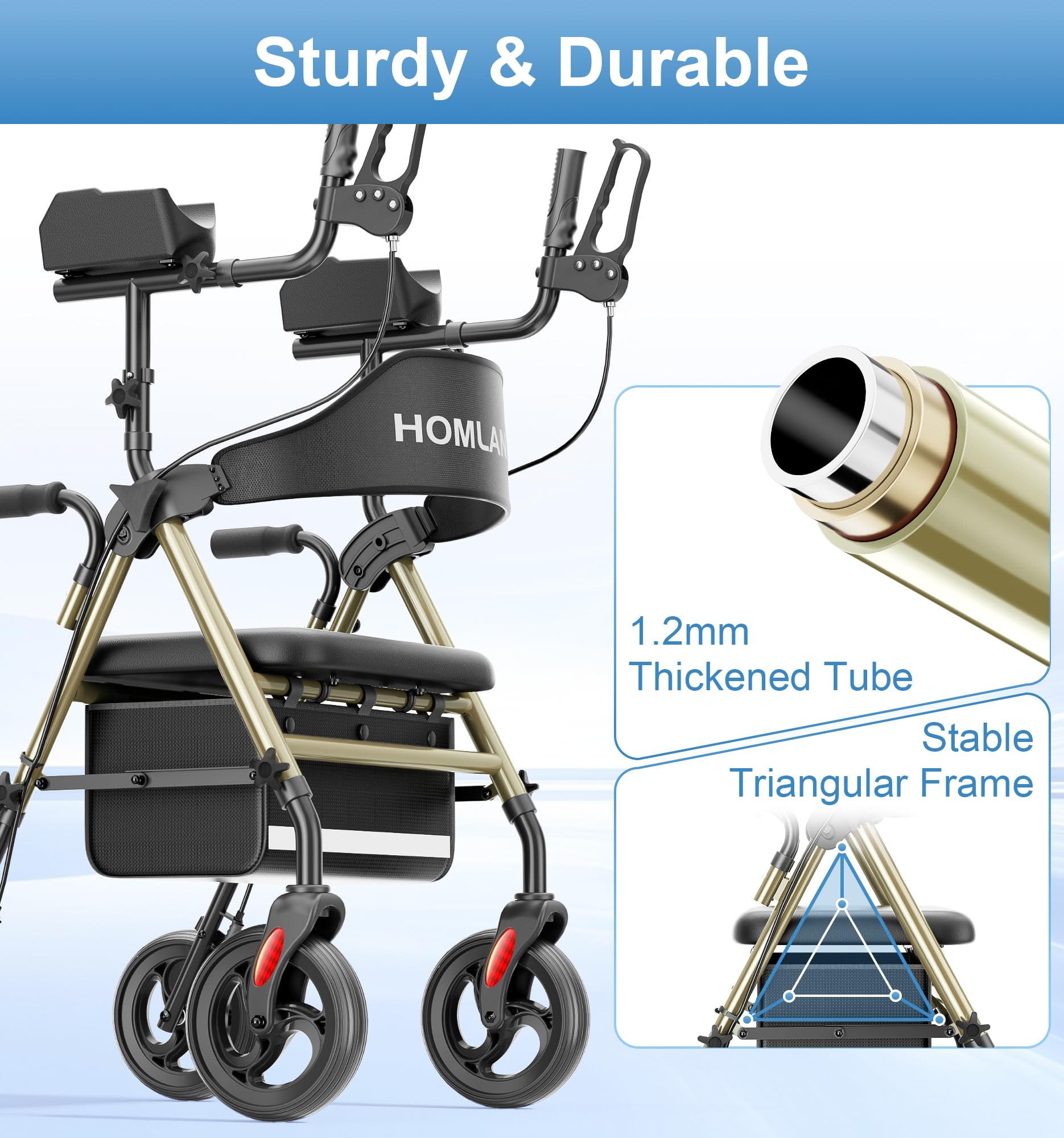 R6  Upright Walkers for Seniors