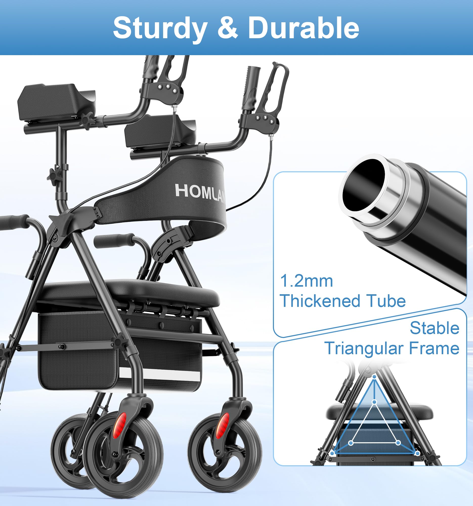 R6  Upright Walkers for Seniors