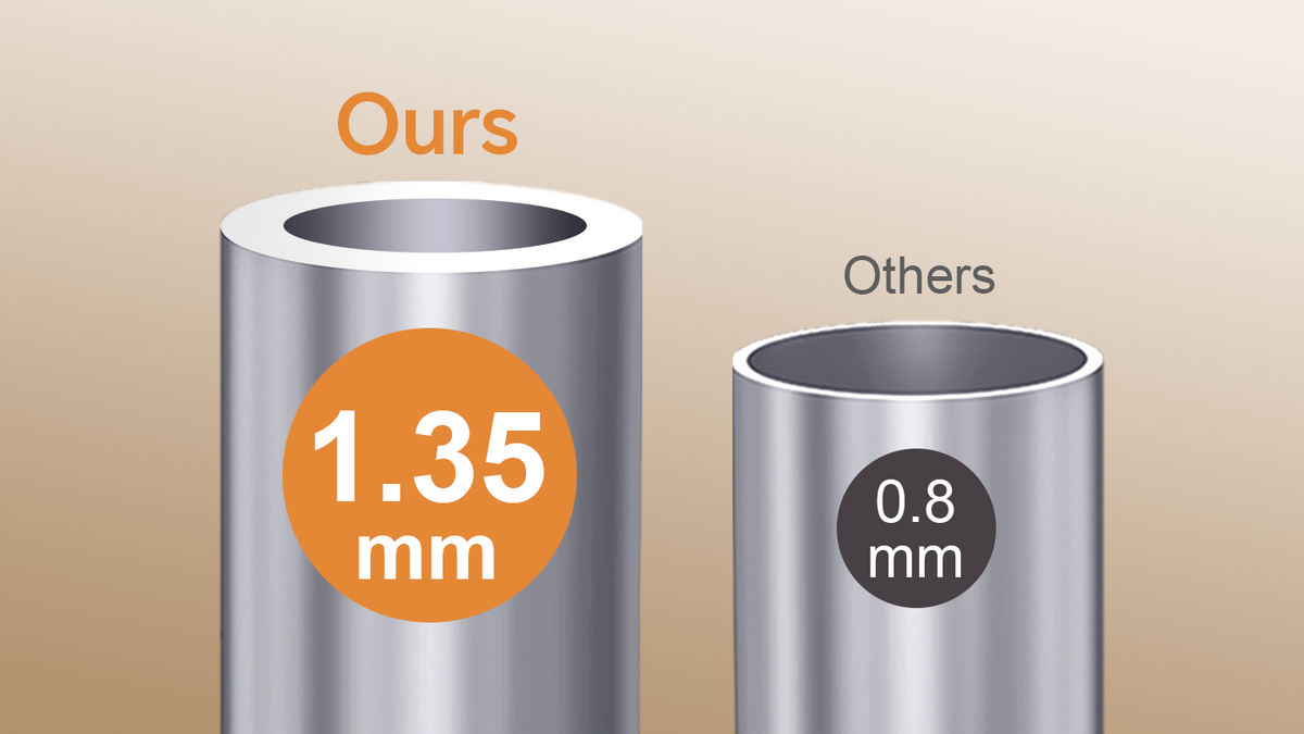 Thickened Aluminum Tube