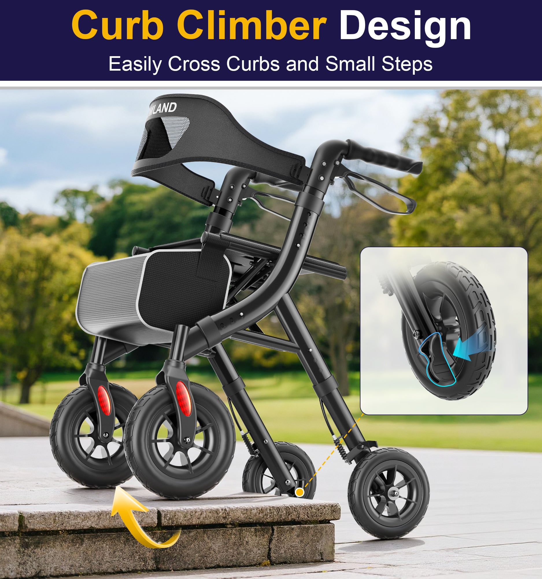 R5S Lightweight Ultimate Rollator