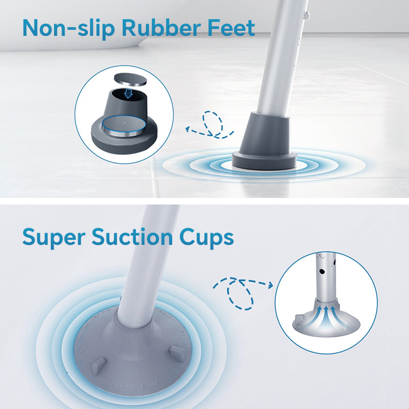 Enhanced Non-Slip Feet