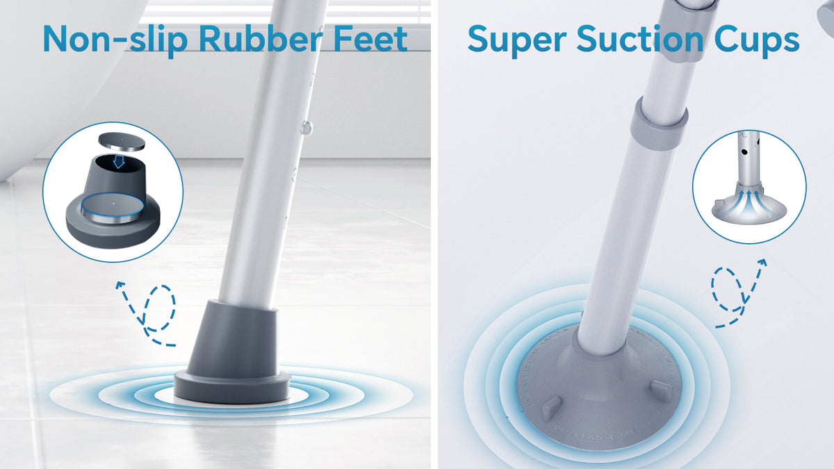 Enhanced Non-Slip Feet