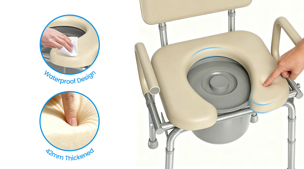 Padded Backrest & Cushion