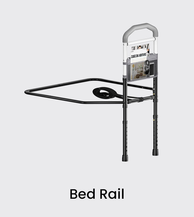 HOMLAND bed rails for safer transfers and added bedroom support for seniors