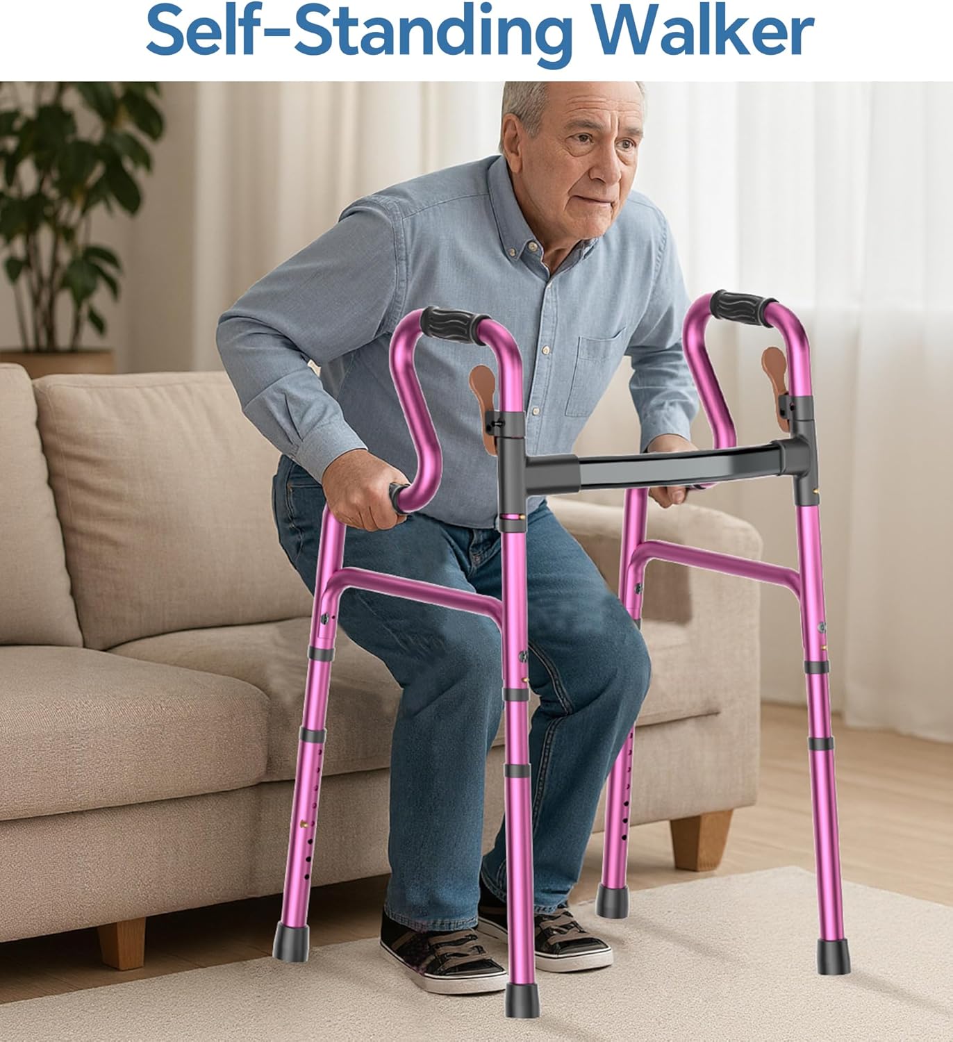 W2  Folding Walkers for Seniors