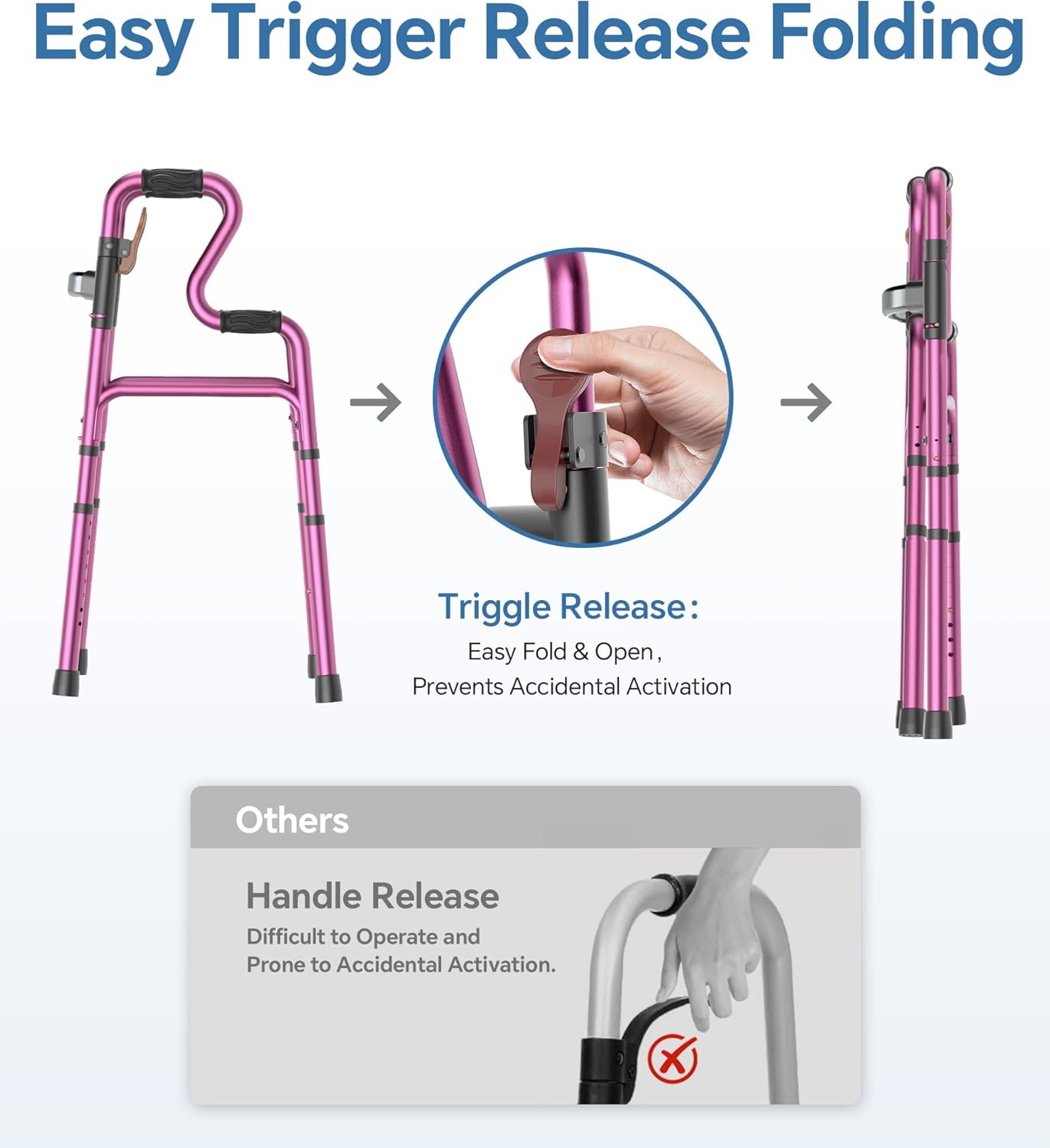 W2  Folding Walkers for Seniors