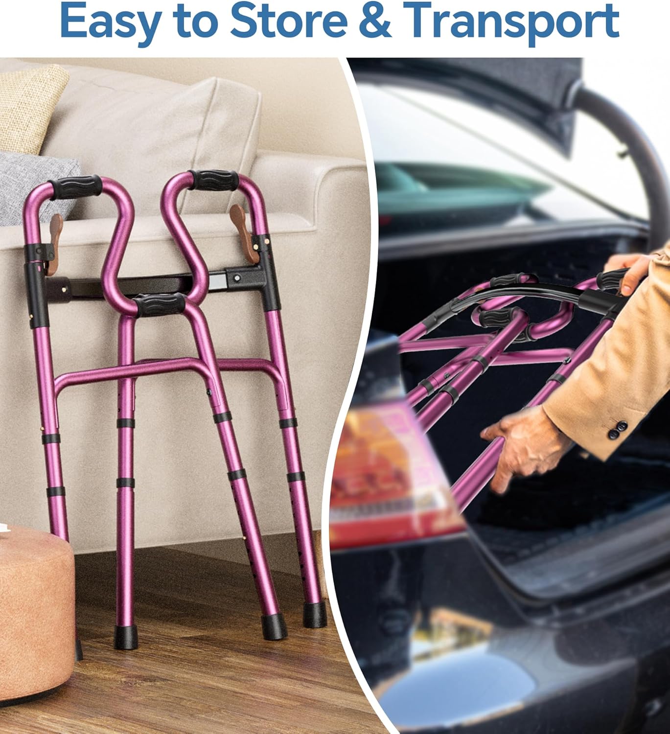 W2  Folding Walkers for Seniors