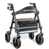 R11 Lightweight Rollator Walker with Seat