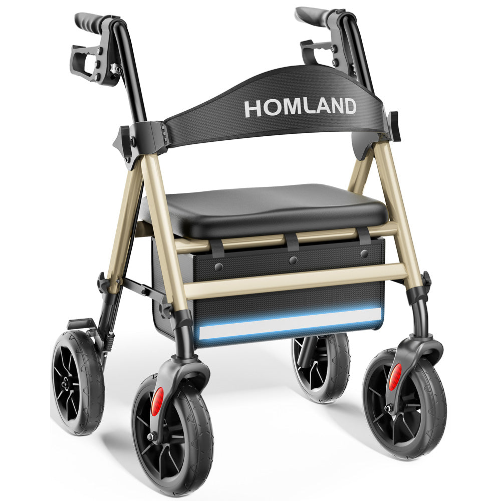 R11 Lightweight Rollator Walker with Seat