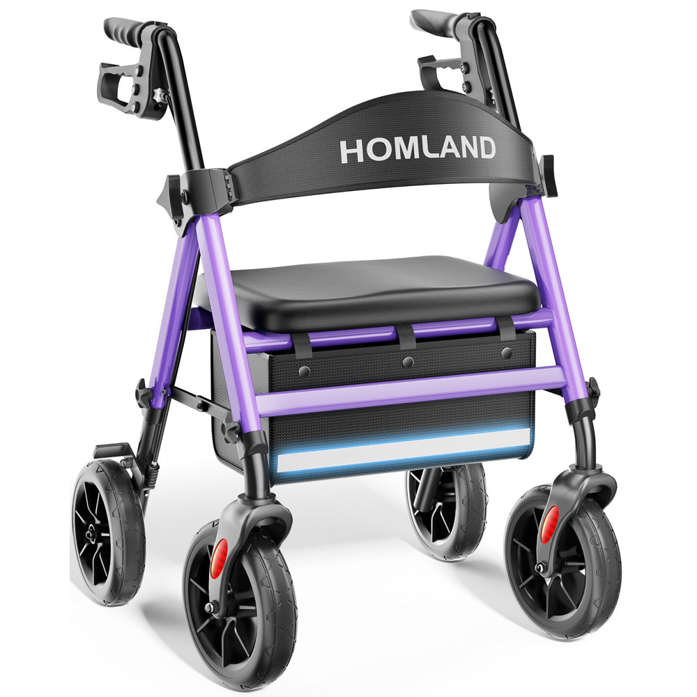 R11 Lightweight Rollator Walker with Seat