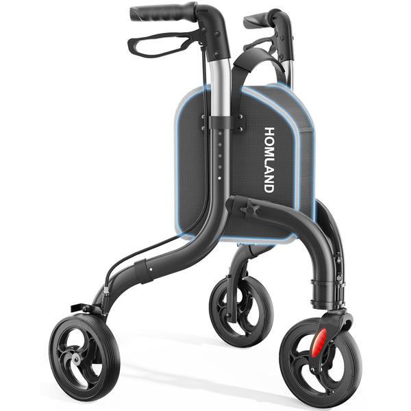 R4 Lightweight 3-Wheel Rollator