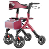 R5S Ultra Lightweight Travel Rollator Walker with Seat