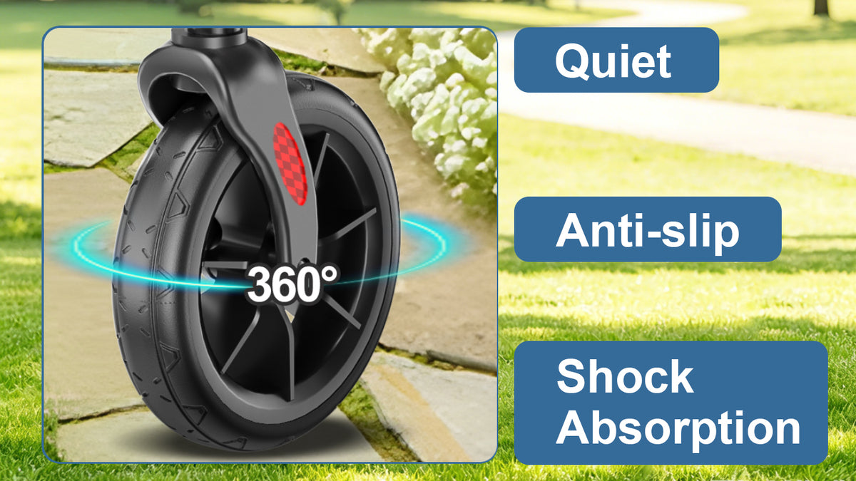 8" Rubber Wheels