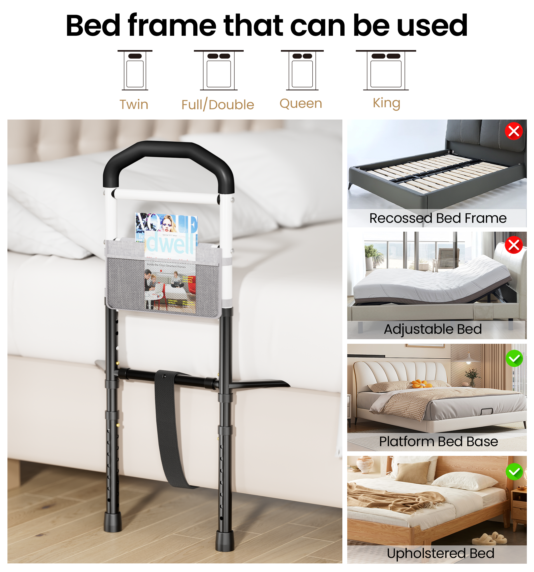 H3  Bed Rails