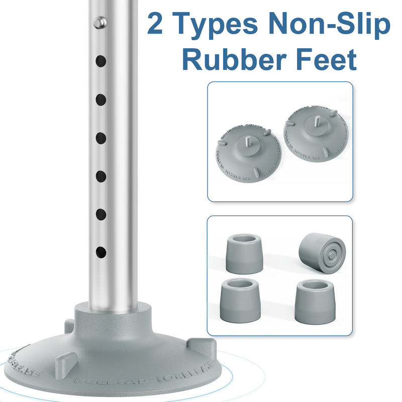 Two-Type Rubber Feet